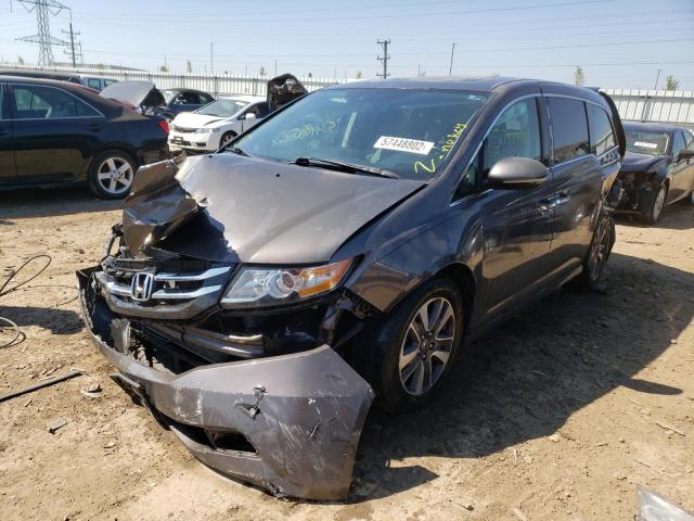 Photo 2 from auction – 2014 HONDA ODYSSEY TO with VIN 5FNRL5H94EB109259