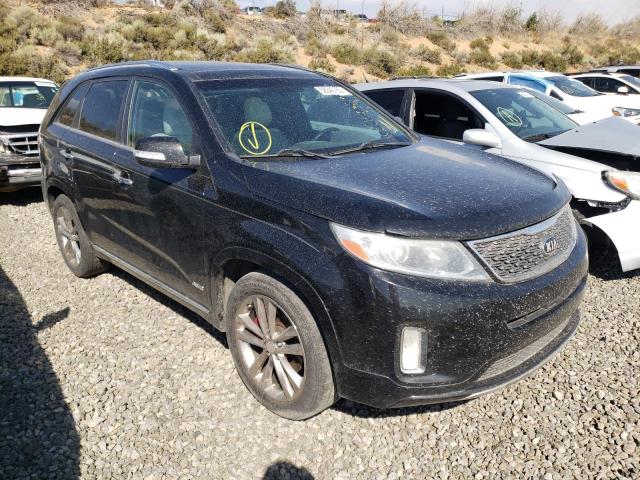 KIA SORENTO SX 2015 with VIN 5XYKWDA79FG590793 - Photo from auction