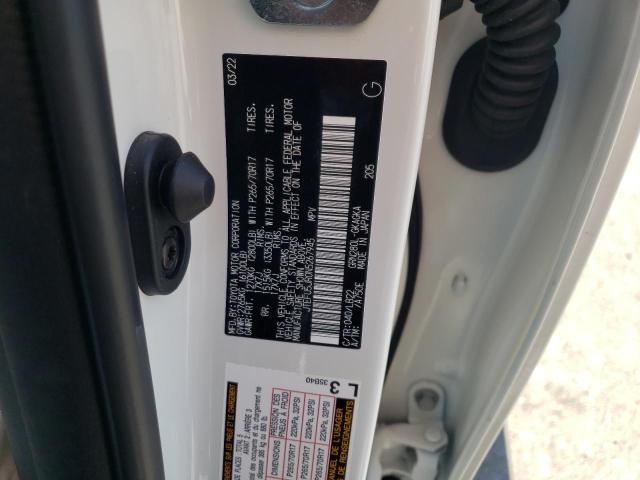 Photo 10 from auction – 2022 TOYOTA 4RUNNER SR with VIN JTEFU5JR0N5267945