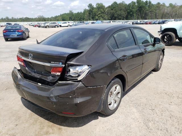 Photo 4 from auction – 2013 HONDA CIVIC LX with VIN 2HGFB2F54DH525424
