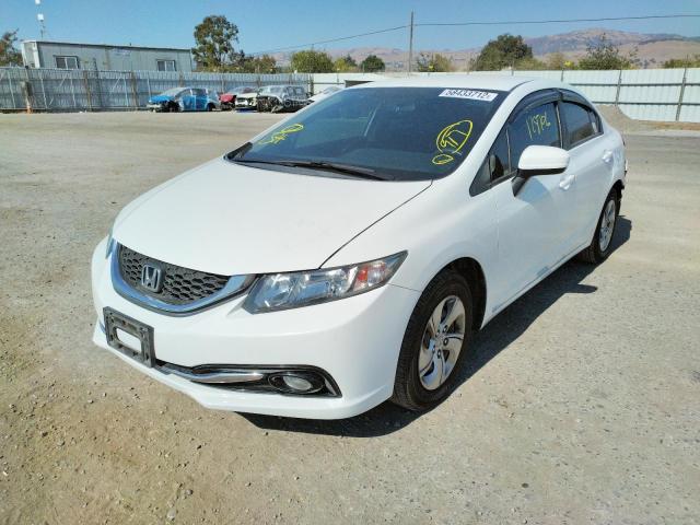 Photo 2 from auction – 2015 HONDA CIVIC LX with VIN 19XFB2F52FE201370