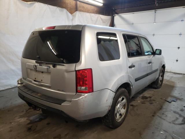 Photo 4 from auction – 2014 HONDA PILOT LX with VIN 5FNYF4H25EB011633