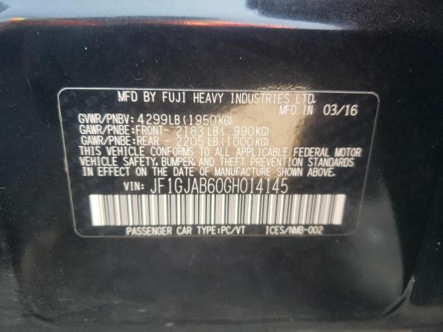 Photo 10 from auction – 2016 SUBARU IMPREZA PR with VIN JF1GJAB60GH014145