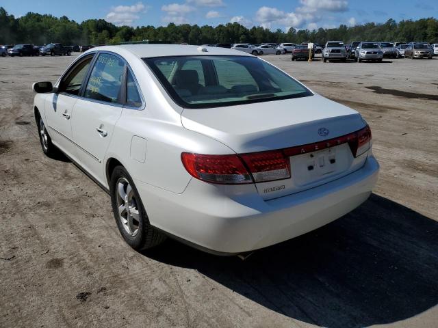 Photo 3 from auction – 2007 HYUNDAI AZERA GLS with VIN KMHFC46D17A186974