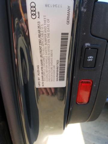 Photo 10 from auction – 2017 AUDI A4 PRESTIG with VIN WAUFNAF4XHN017623