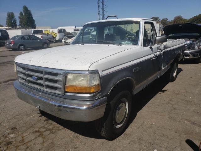 Photo 2 from auction – 1992 FORD F250 with VIN 2FTEF25N2NCB11850