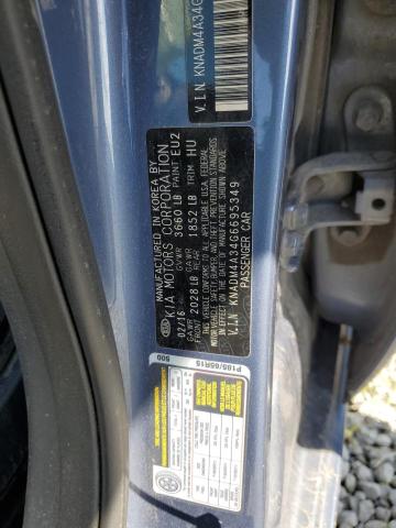 Photo 10 from auction – 2016 KIA RIO LX with VIN KNADM4A34G6695349