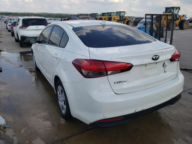Photo 3 from auction – 2017 KIA FORTE LX with VIN 3KPFK4A72HE029669