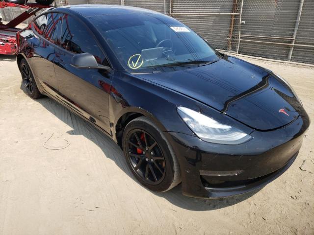 TESLA MODEL 3 2020 with VIN 5YJ3E1EA9LF805622 - Photo from auction