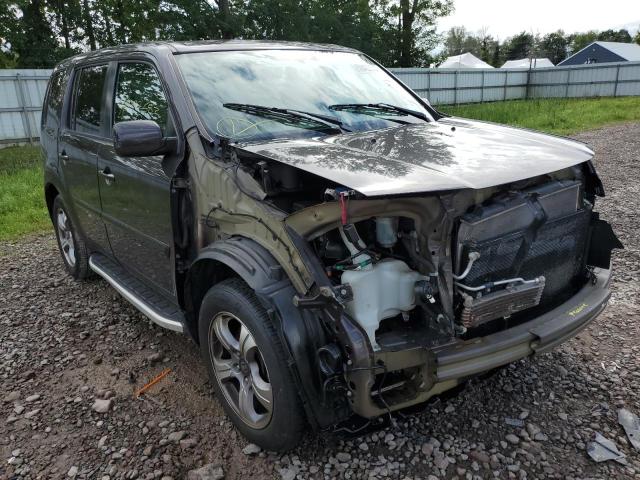 HONDA PILOT EX 2013 with VIN 5FNYF4H47DB020348 - Photo from auction