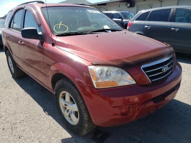 KIA SORENTO EX 2008 with VIN KNDJC735485793068 - Photo from auction