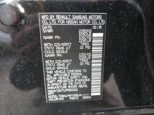 Photo 10 from auction – 2018 NISSAN ROGUE S with VIN KNMAT2MTXJP561052