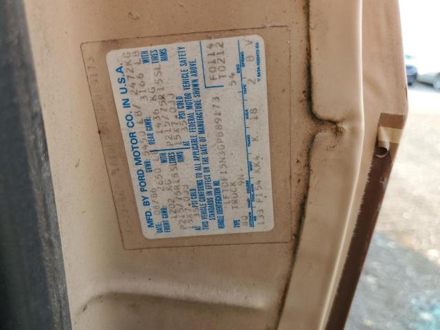 Photo 10 from auction – 1986 FORD F150 with VIN 1FTDF15N3GPB89173