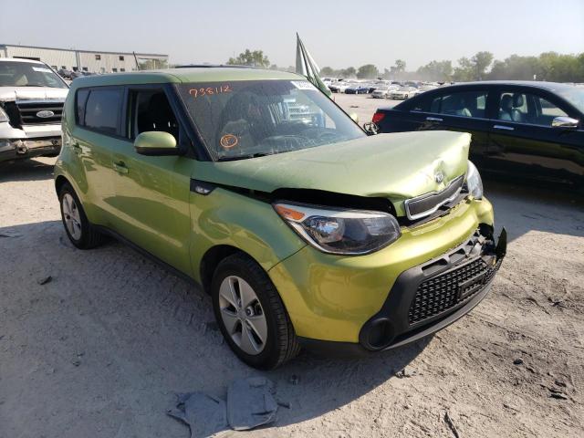 KIA SOUL 2014 with VIN KNDJN2A26E7738112 - Photo from auction