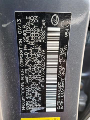 Photo 10 from auction – 2013 LEXUS ES 350 with VIN JTHBK1GG9D2075719