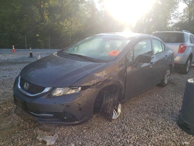 Photo 2 from auction – 2014 HONDA CIVIC LX with VIN 19XFB2F57EE002006