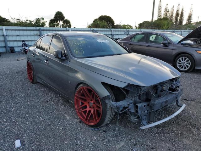 INFINITI Q50 BASE 2020 with VIN JN1BV7AP7FM340622 - Photo from auction