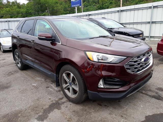 FORD EDGE SEL 2019 with VIN 2FMPK4J94KBC70018 - Photo from auction