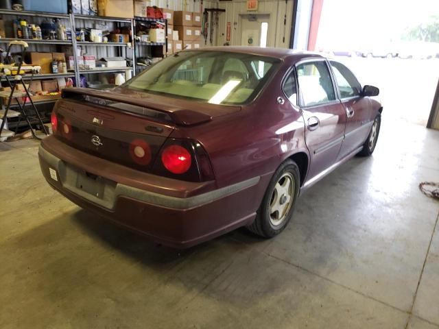 Photo 4 from auction – 2001 CHEVROLET IMPALA LS with VIN 2G1WH55K919172988