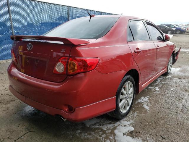 Photo 4 from auction – 2009 TOYOTA COROLLA BA with VIN 1NXBU40E79Z098526