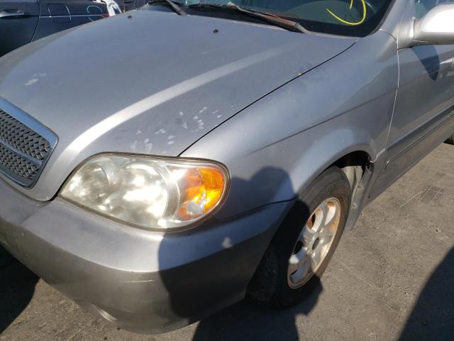Photo 9 from auction – 2005 KIA SEDONA EX with VIN KNDUP132056628919