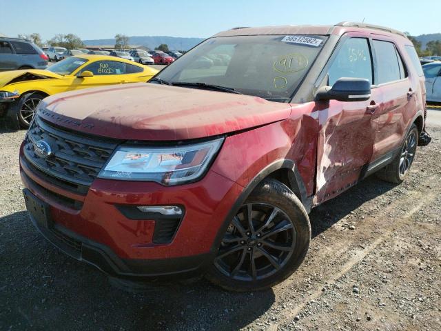 Photo 2 from auction – 2018 FORD EXPLORER X with VIN 1FM5K7D83JGB57146