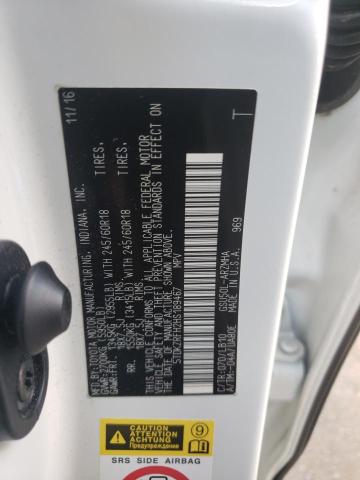 Photo 10 from auction – 2017 TOYOTA HIGHLANDER with VIN 5TDKZRFH2HS189467