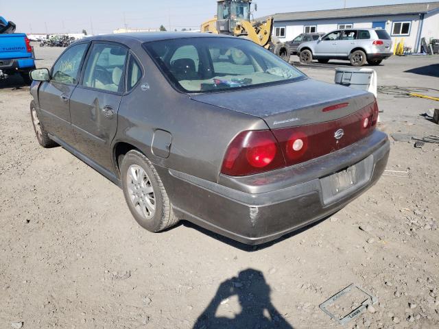 Photo 3 from auction – 2003 CHEVROLET IMPALA with VIN 2G1WF52E039199908