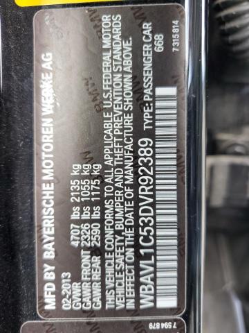 Photo 10 from auction – 2013 BMW X1 XDRIVE2 with VIN WBAVL1C53DVR92389