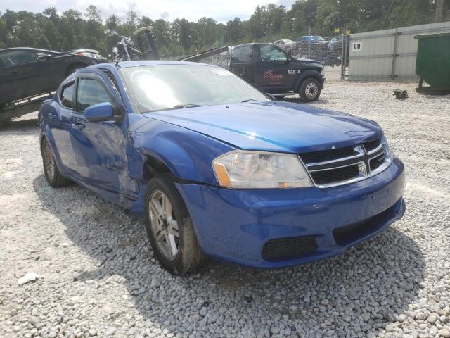 DODGE AVENGER SX 2012 with VIN 1C3CDZCB1CN287105 - Photo from auction