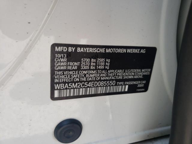 Photo 10 from auction – 2014 BMW 535 IGT with VIN WBA5M2C54ED085550