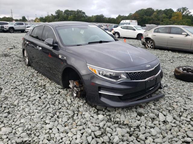 KIA OPTIMA EX 2018 with VIN 5XXGU4L30JG195260 - Photo from auction