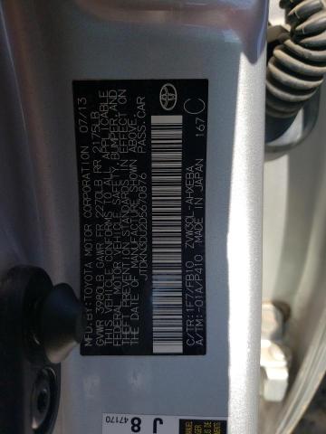 Photo 10 from auction – 2013 TOYOTA PRIUS with VIN JTDKN3DU2D5670876