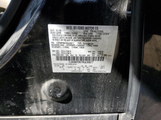 Photo 10 from auction – 2009 LINCOLN MKS with VIN 1LNHM93R79G630877