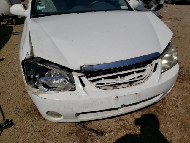 Photo 9 from auction – 2005 KIA SPECTRA LX with VIN KNAFE121X55079076