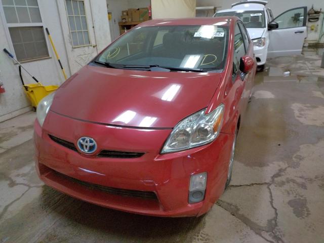 Photo 9 from auction – 2010 TOYOTA PRIUS with VIN JTDKN3DU6A0037032