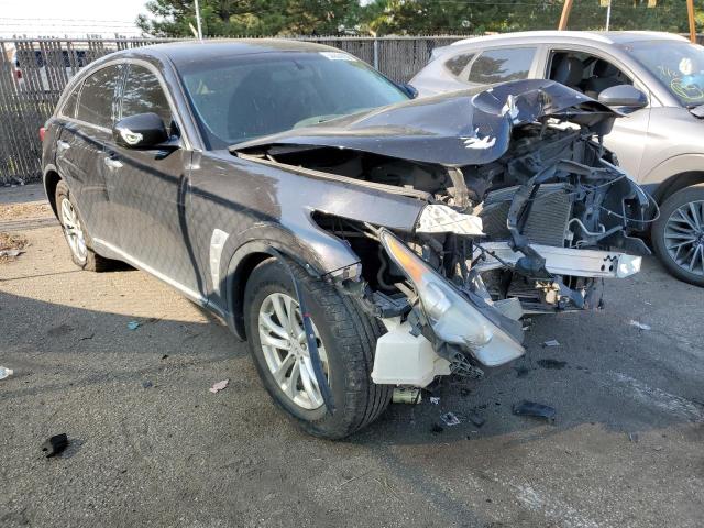 INFINITI FX35 2011 with VIN JN8AS1MW4BM730738 - Photo from auction