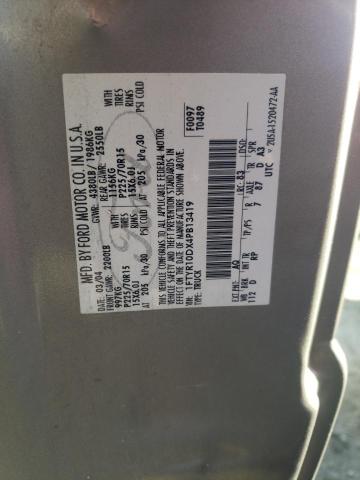 Foto 10 de la subasta – 2004 FORD RANGER con VIN 1FTYR10DX4PB13419