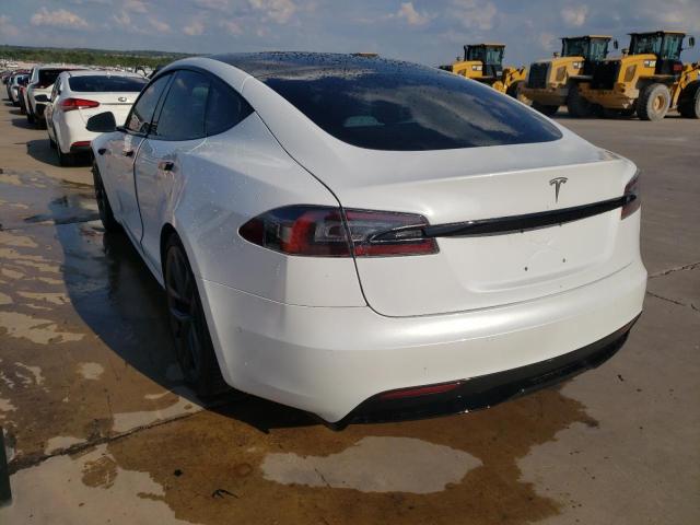 Photo 3 from auction – 2021 TESLA MODEL S with VIN 5YJSA1E56MF429313