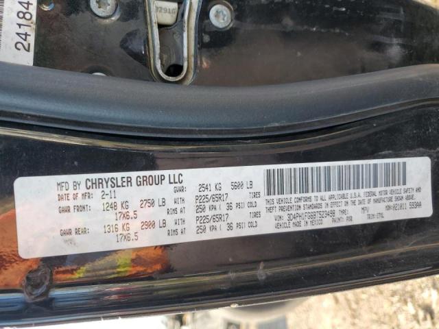 Photo 10 from auction – 2011 DODGE JOURNEY MA with VIN 3D4PH1FG6BT523498