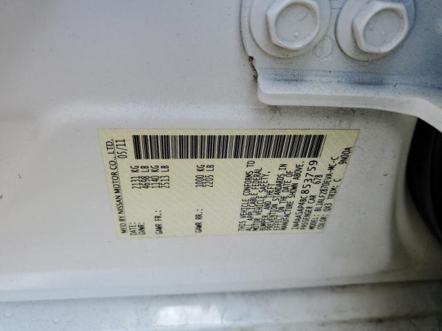 Photo 10 from auction – 2011 NISSAN MAXIMA S with VIN 1N4AA5AP4BC853759