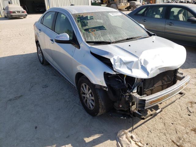 CHEVROLET SONIC LT 2017 with VIN 1G1JD5SH2H4108562 - Photo from auction