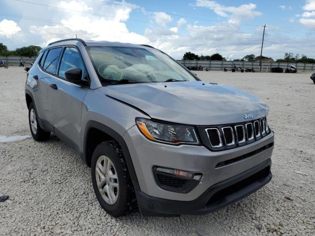 JEEP COMPASS SP 2018 with VIN 3C4NJDAB9JT168783 - Photo from auction