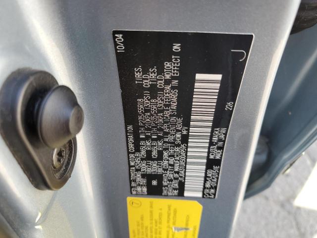 Photo 10 from auction – 2005 LEXUS RX 330 with VIN JTJGA31UX50049595