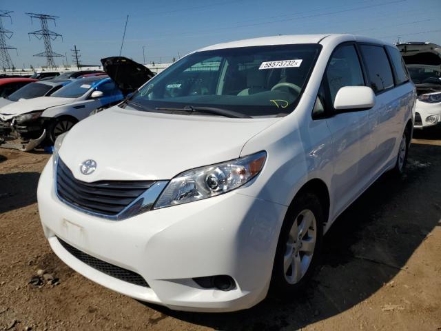 Photo 2 from auction – 2012 TOYOTA SIENNA BAS with VIN 5TDKA3DC2CS015693