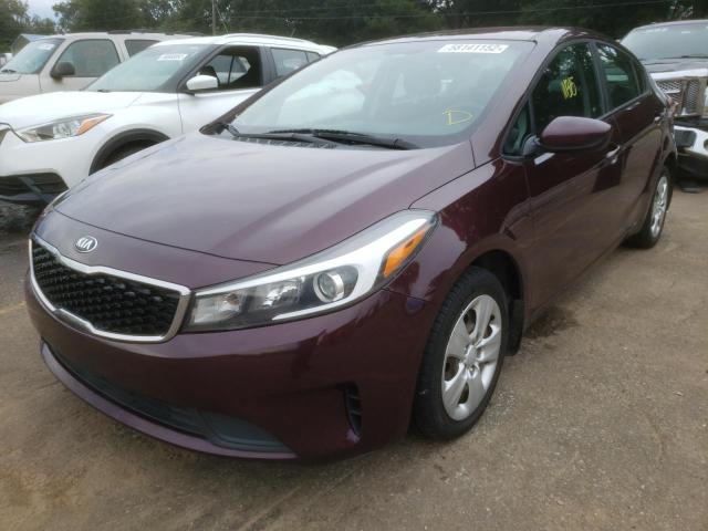 Photo 2 from auction – 2017 KIA FORTE LX with VIN 3KPFK4A79HE084734