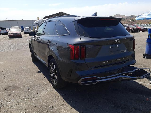 Photo 3 from auction – 2021 KIA SORENTO S with VIN 5XYRL4LC2MG038972