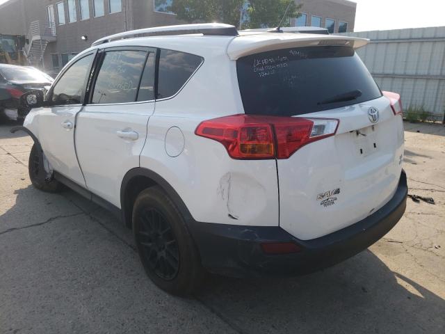 Photo 3 from auction – 2014 TOYOTA RAV4 LE with VIN JTMBFREV2EJ004455