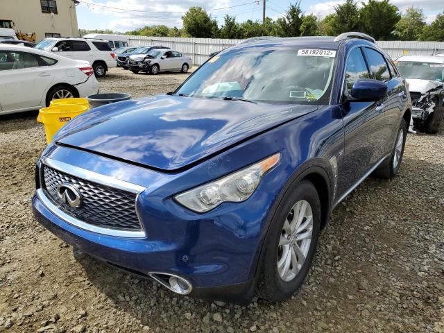 Photo 2 from auction – 2017 INFINITI QX70 with VIN JN8CS1MW0HM412035