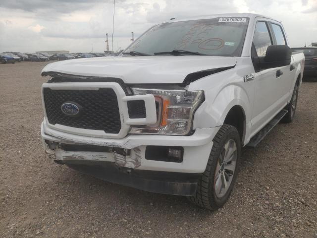 Photo 2 from auction – 2018 FORD F150 SUPER with VIN 1FTEW1E58JKD17478